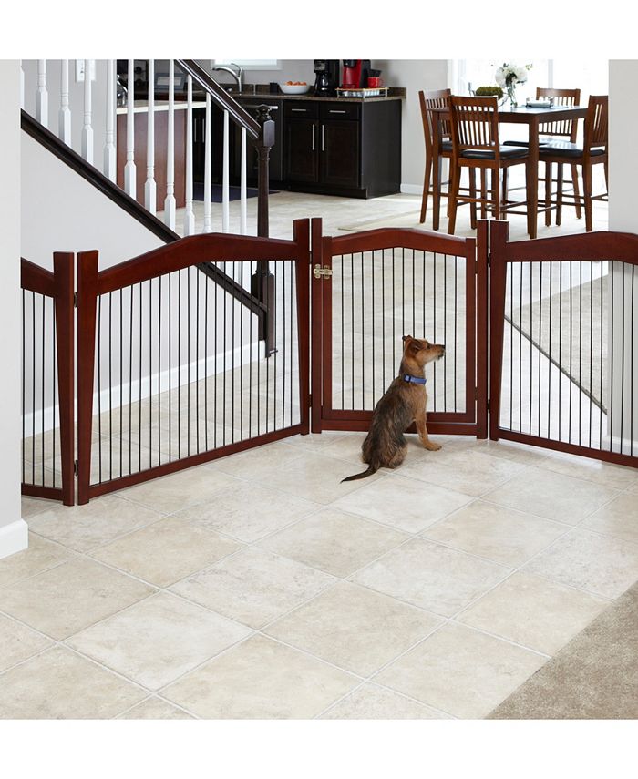 zoovilla 2in1 Crate And Gate, Walnut, Medium Macy's