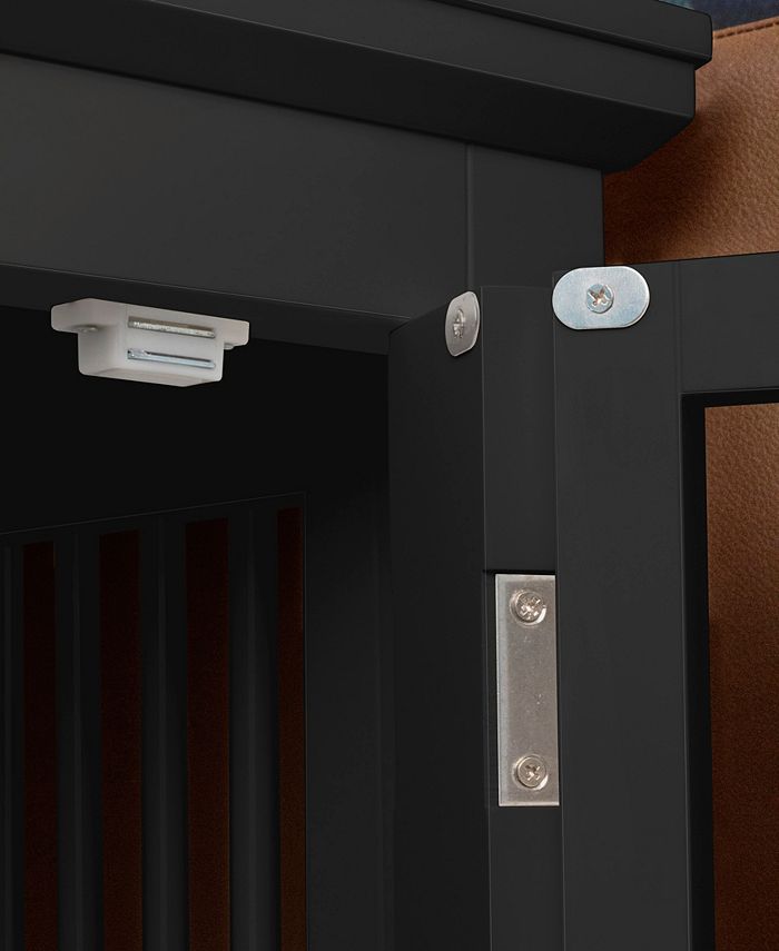 zoovilla Triple Door Dog Crate, Black, Medium Macy's