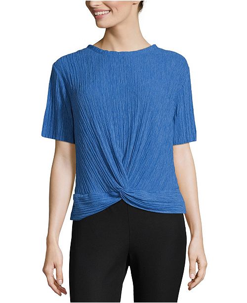 John Paul Richard Twist Knot Front Top Reviews Tops Macy S