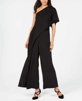 Photo 1 of Adrianna Papell One-Shoulder Jumpsuit