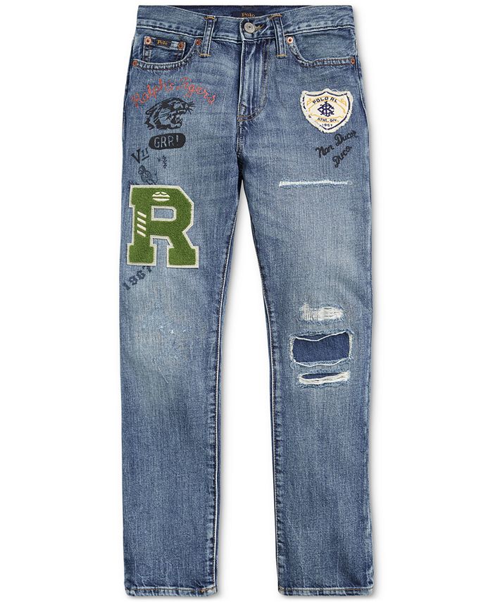 Polo Ralph Lauren Men's Sullivan Slim Distressed Jeans - Macy's