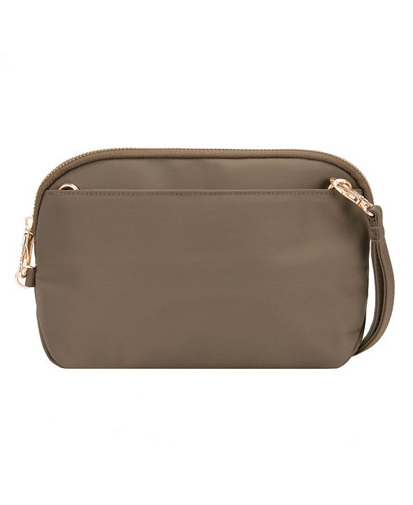 Travelon AntiTheft Tailored Convertible Crossbody Clutch & Reviews