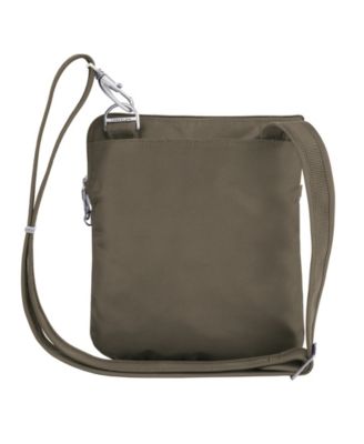 Anti-Theft Classic Slim Double Zip Crossbody