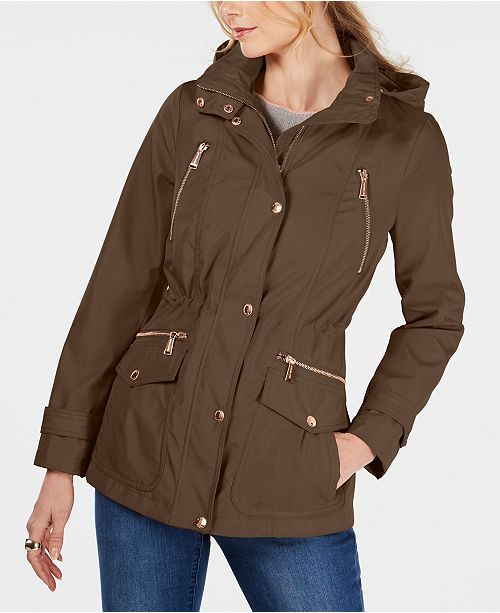 Michael Kors Hooded Anorak Jacket & Reviews Coats Women Macy's