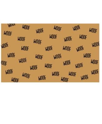 Home & More - Lots of Woof 17" x 29" Coir/Vinyl Doormat