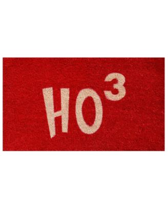 Home & More - Ho Ho Ho 17" x 29" Coir/Vinyl Doormat
