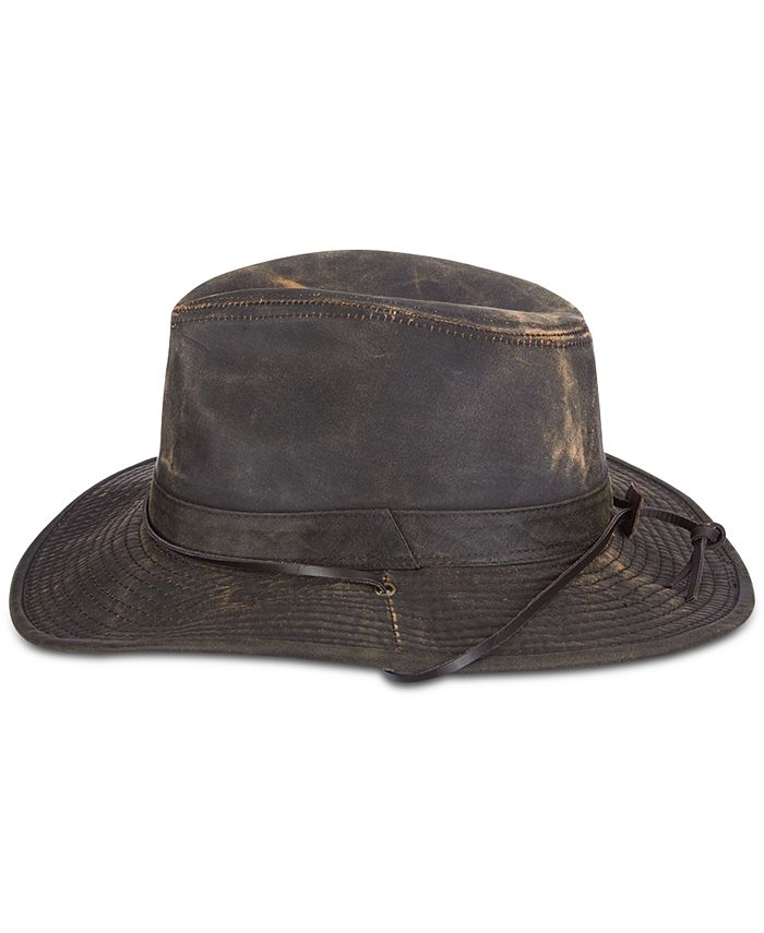 Dorfman Pacific Men's Weathered Big-Brim Safari Hat - Macy's