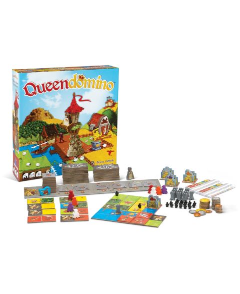 Детская настольная игра Blue Orange Games Queendomino Strategy Board Game with Dragon, от 8 лет