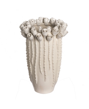 Ab Home Marisol Vase, Medium In White