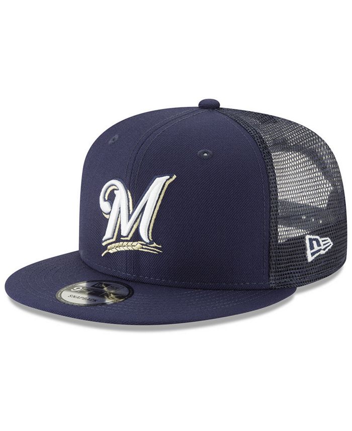 New Era Milwaukee Brewers Tie Dye Mesh Back 9FIFTY Cap - Macy's