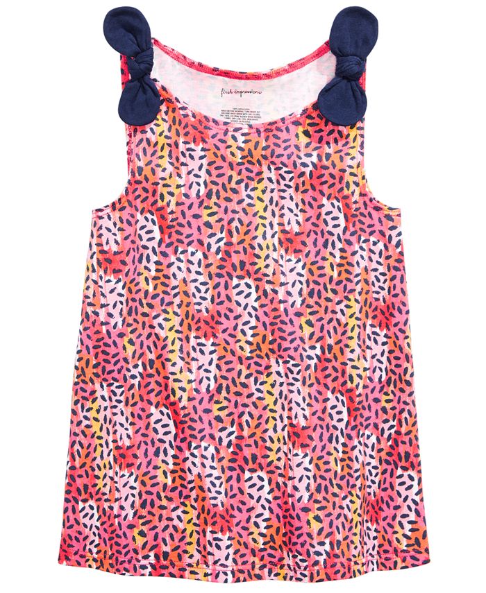 First Impressions Toddler Girls Animal-Print Tank Top, Created for Macy ...