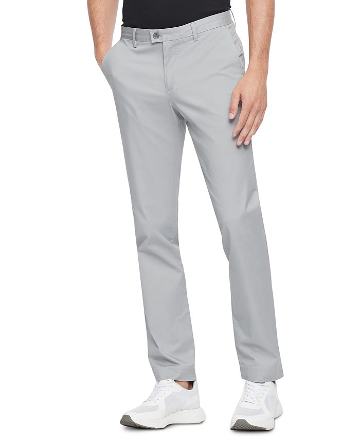 calvin klein men's refined stretch slim fit chinos