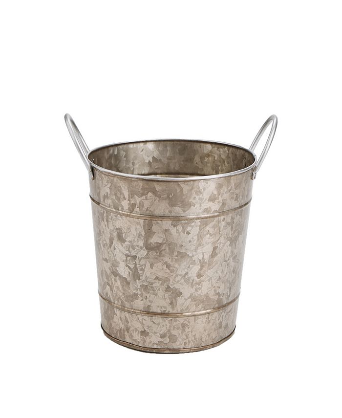 Mind Reader Cooper Plated Galvanized Ice Bucket - Macy's