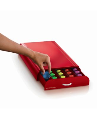 Mind Reader 50 Capacity Nespresso Capsule, 24 Capacity Vertuoline Coffee Pod Storage Drawer Organizer