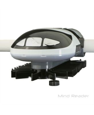 Mind Reader Automatic Motorized Revolving Tie and Belt Rack with Built in LED Light, Closet Organizer