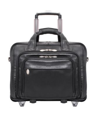 Gold Coast, 17" Patented Detachable -Wheeled Laptop Briefcase