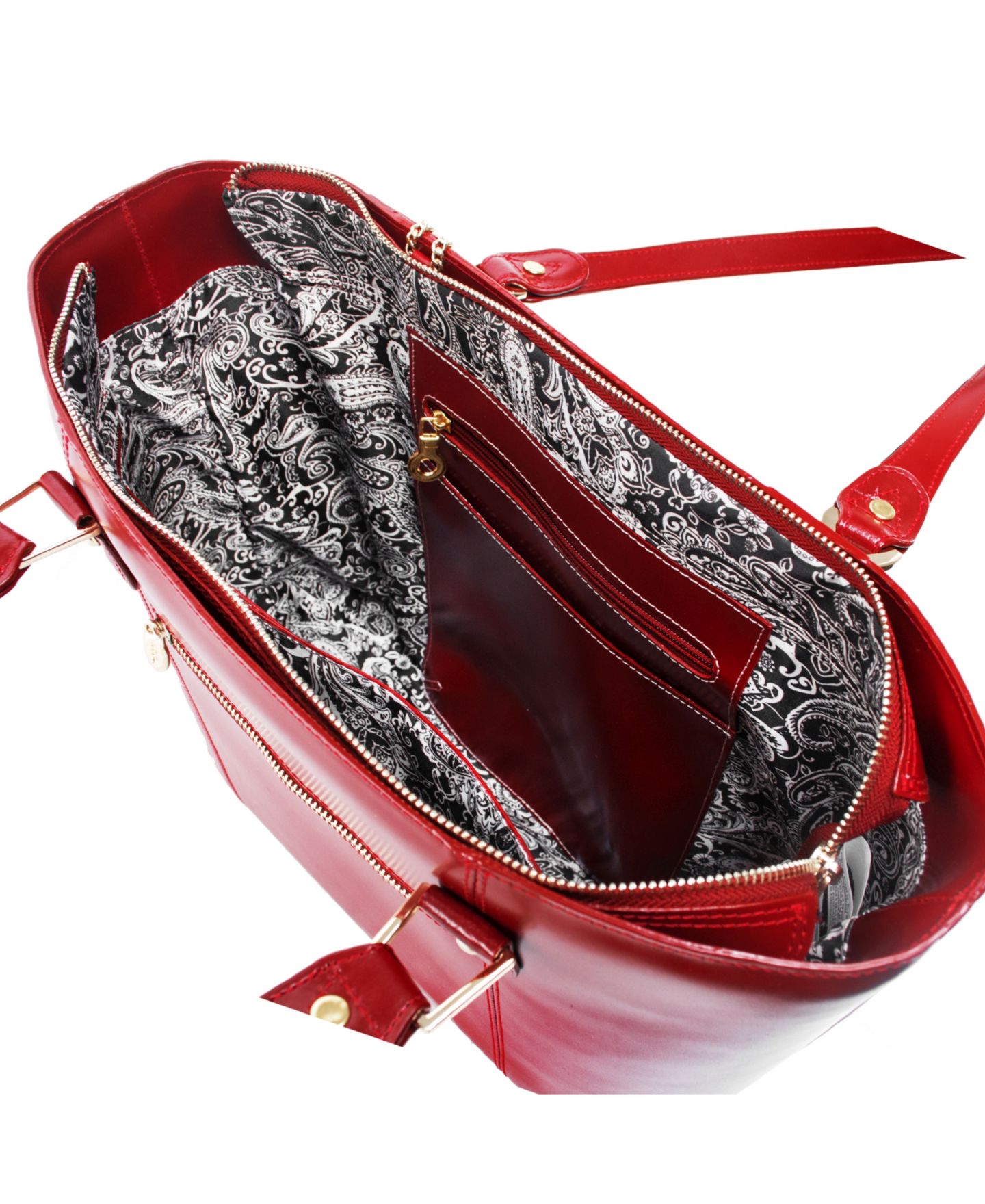 Сумка McKlein Savarna Ladies Tote with Tablet Pocket, цвет: Красный — фото 4