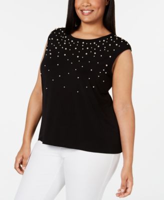 Calvin Klein - Embellished Top