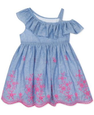 eyelet baby dress