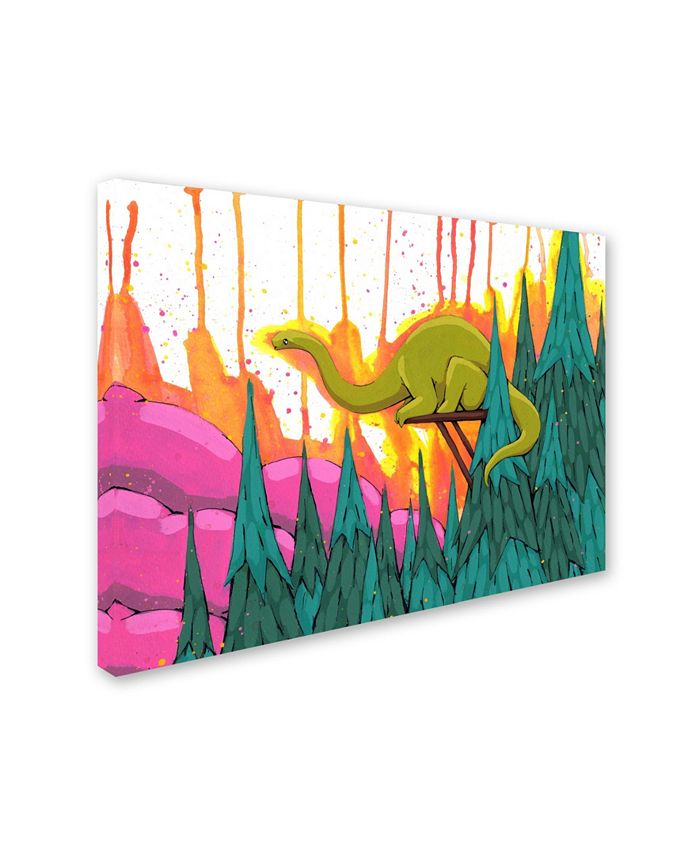 Trademark Global Ric Stultz 'Overseeing The Range' Canvas Art 24" x