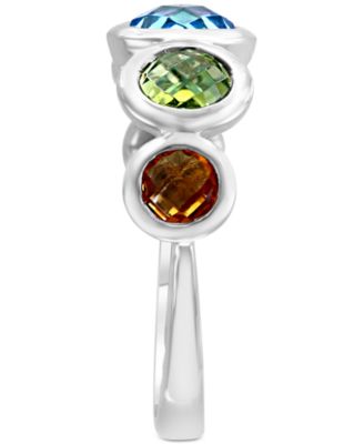 EFFY Collection EFFY® Multi-Gemstone (2-1/2 ct. t.w.) Statement Ring in Sterling Silver