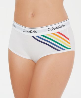 Calvin Klein - Women's Limited Edition Striped Boyshort QF5263