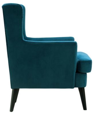 Elle D&eacute;cor Celeste Tufted Velvet Accent Chair