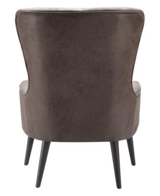 Elle D&eacute;cor Modern Wingback Chair