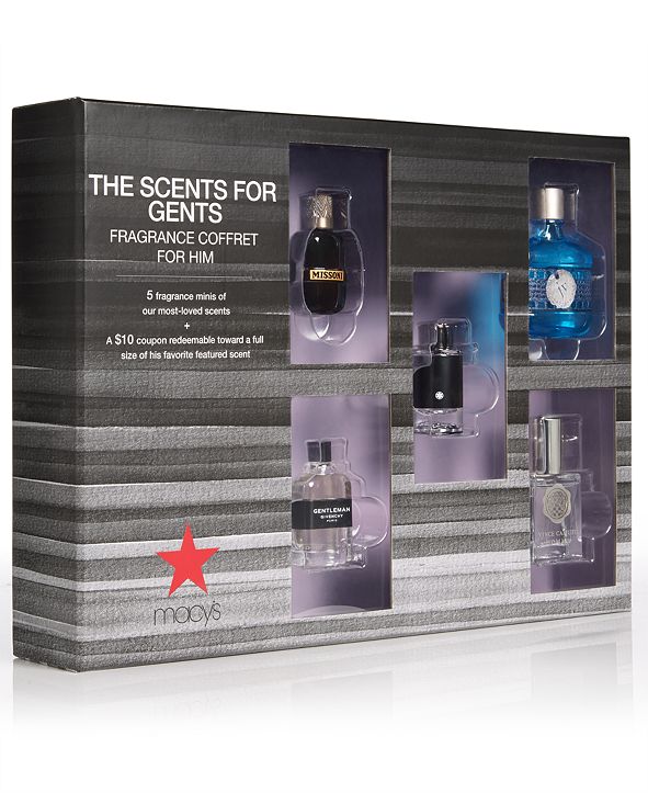 Created For Macy's Men's 5-Pc. The Scents For Gents Fragrance Gift Set For Him & Reviews - All ...