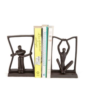 Danya B Stretching Boundaries Iron Bookend Set - Macy's