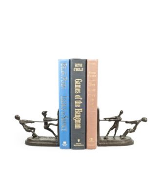 Danya B Children Playing Tug Of War Metal Bookend Set - Macy's