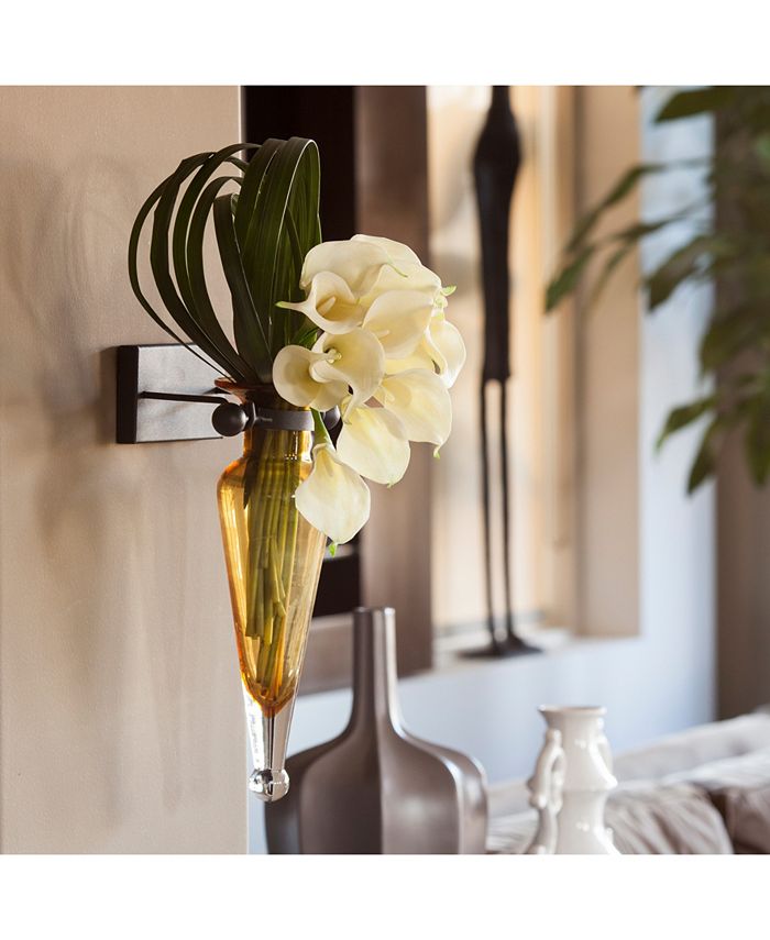 Danya B Amphora Vase on Iron Sconce with Finials Macy's