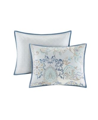 Isla Reversible 3-Pc. Duvet Cover Set, Full/Queen