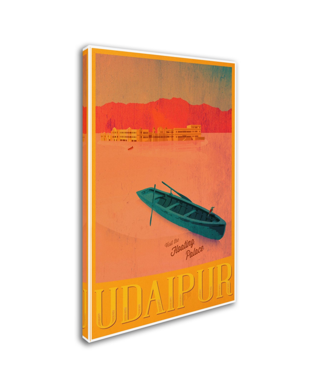 Vintage Lavoie 'Travel 278' Canvas Art - 2