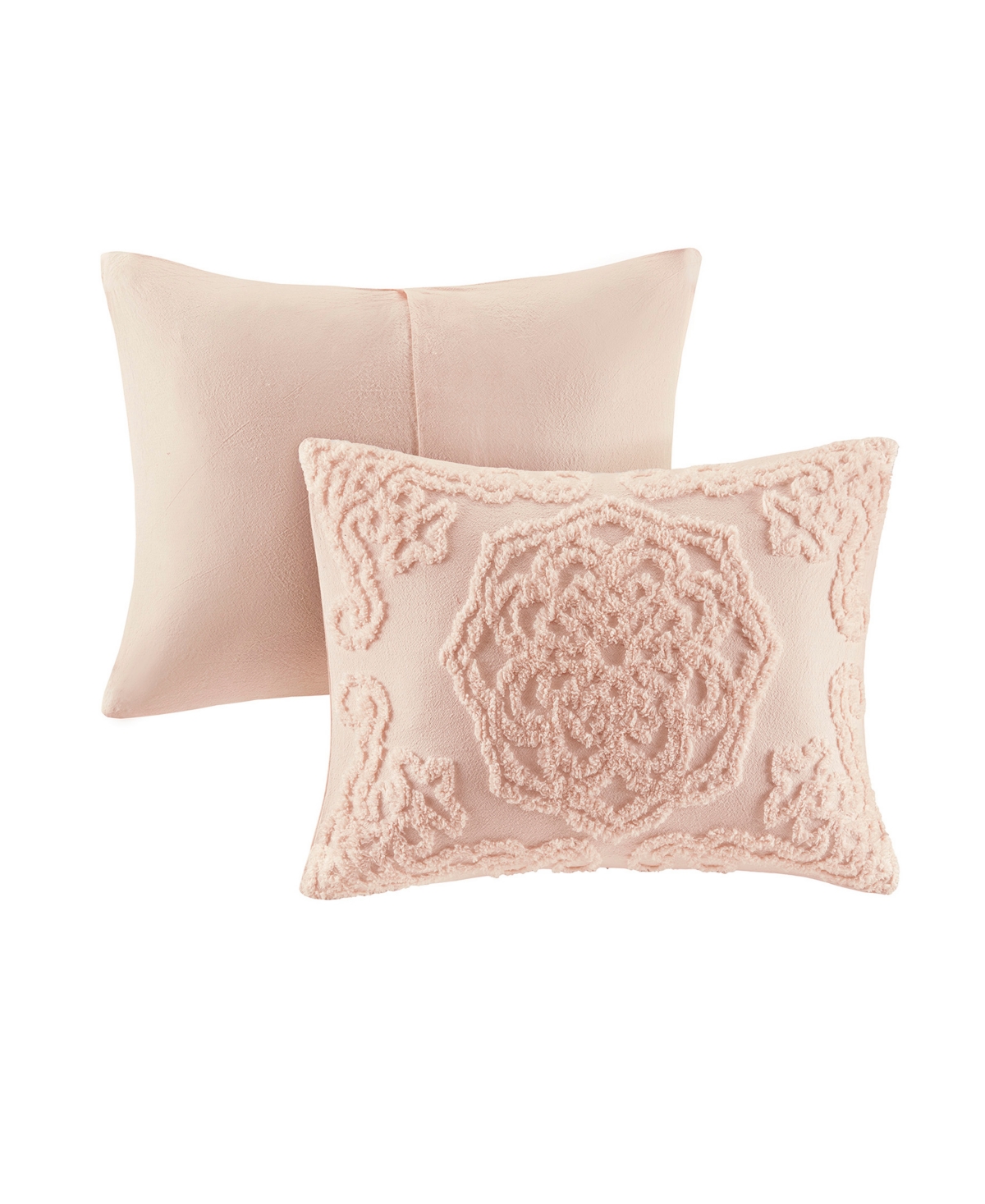 Madison Park Laetitia Medallion Fringe 3-Pc. Quilt Set