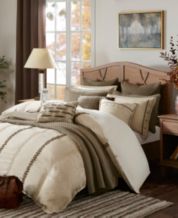 Tan queen top comforter set