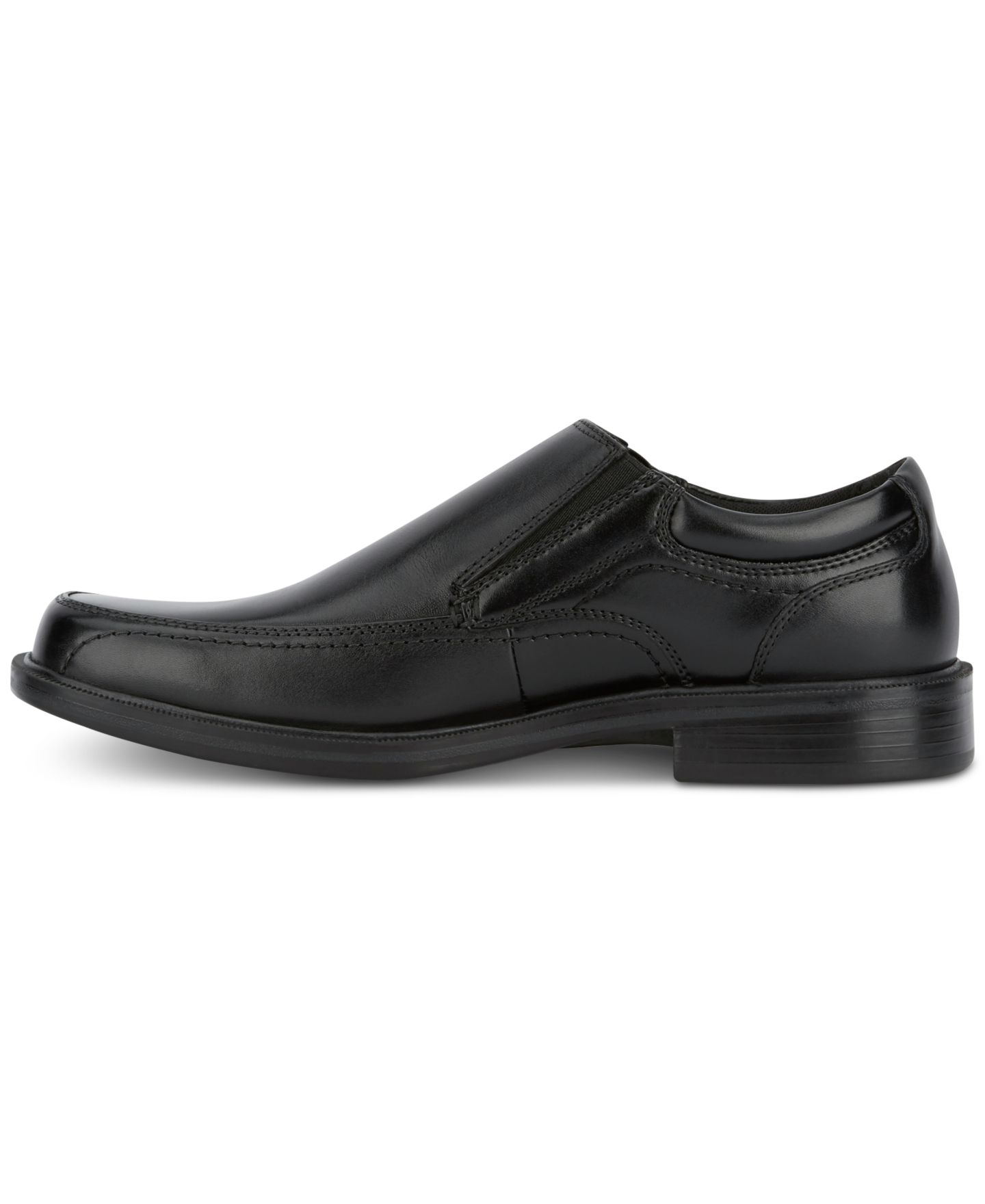 Мужские туфли Dockers Edson Faux Leather Slip-On, цвет: Чёрный — фото 8
