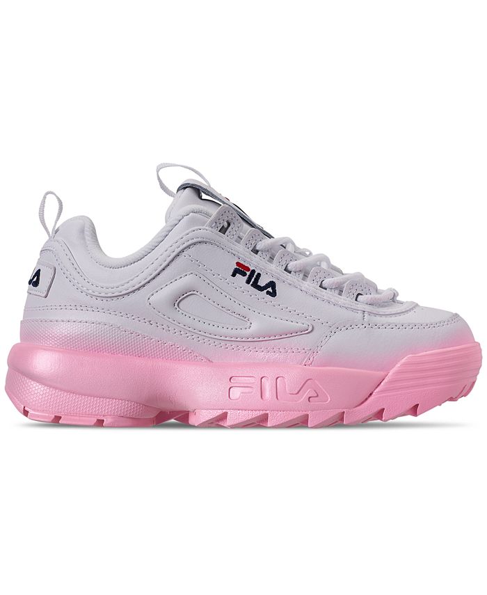 Fila Women's Disruptor II Premium Fade Casual Athletic Sneakers from ...