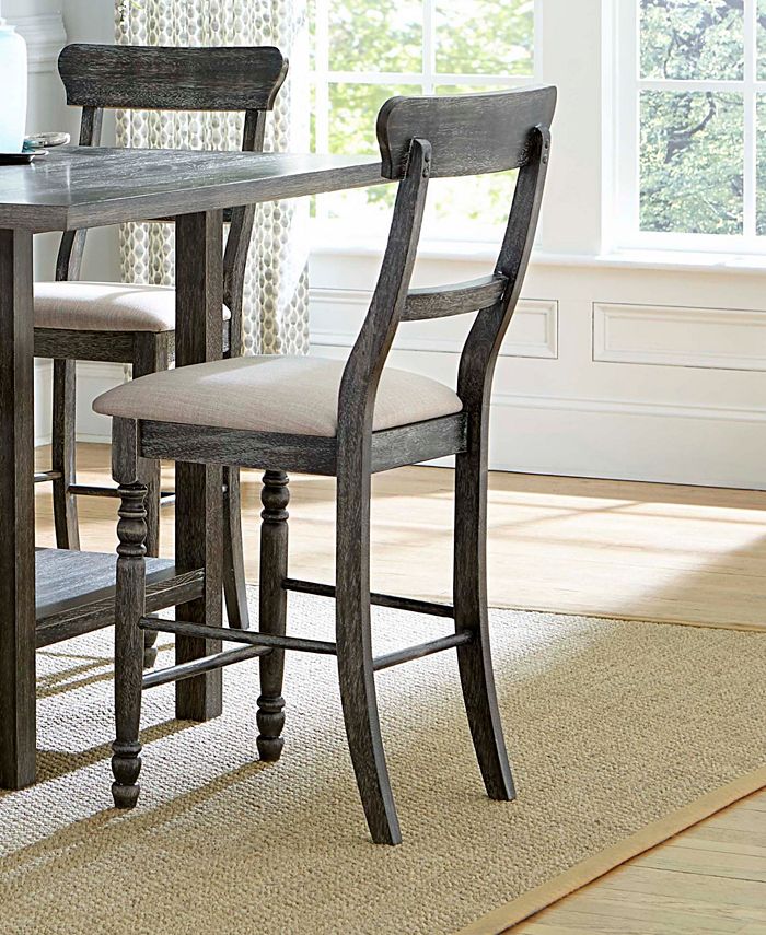 Progressive Furniture Muse Upholstered Counter Chair Set of 2 Macy's