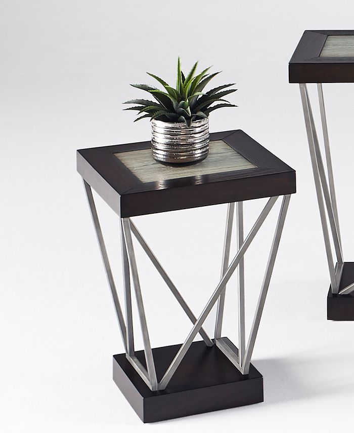 Progressive Furniture East Bay Chairside Table Macy's