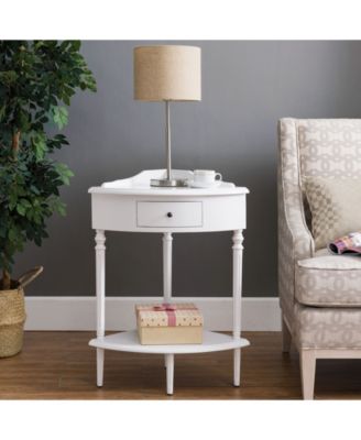 Favorite Finds Corner Stand Table with Storage