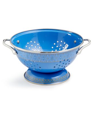 Martha Stewart Collection - 3-Qt. Blue Colander