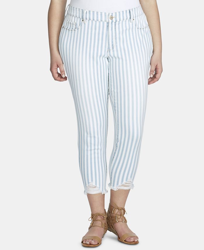 Jessica Simpson Trendy Plus Size Tummy-Control Skinny Jeans - Macy's