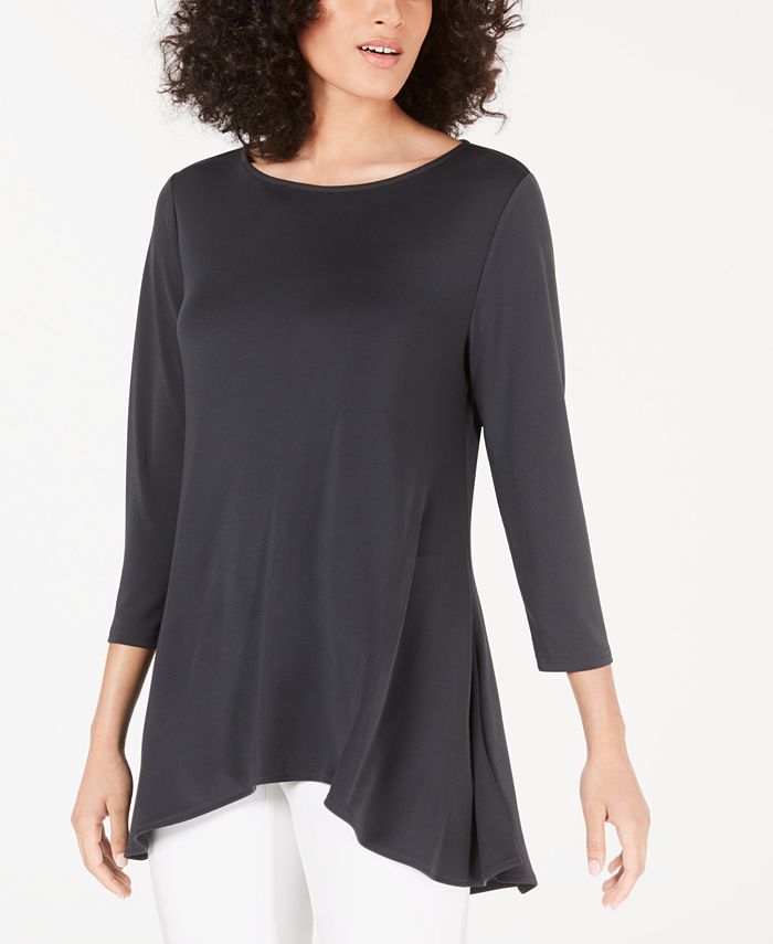 Alfani Solid Swing Top, Created for Macy's & Reviews - Tops - Women ...