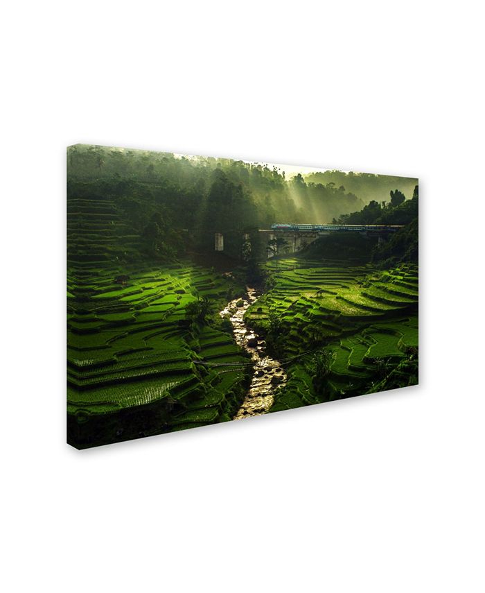 Trademark Global Ismail Raja Sulbar 'Crossing The Beautiful Bridge ...