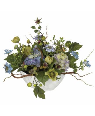 Nearly Natural - Hydrangea Centerpiece