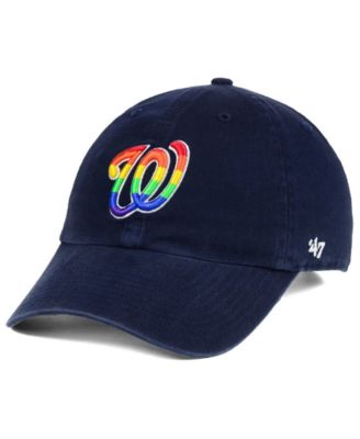 blue washington nationals hat