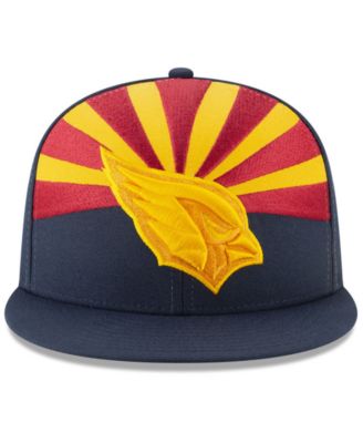 New Era 9Forty M-Crown Snapback Cap – Arizona Cardinals, 100% Polyester, Mit Cushion-Schweißband