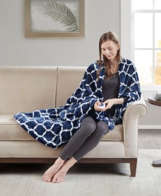 Ogee Plush Electric Throw, 60" x 70"