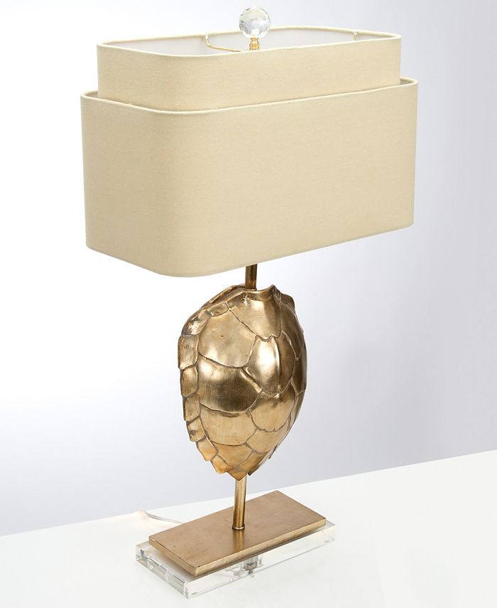 Couture Tortoise Table Lamp - Macy's